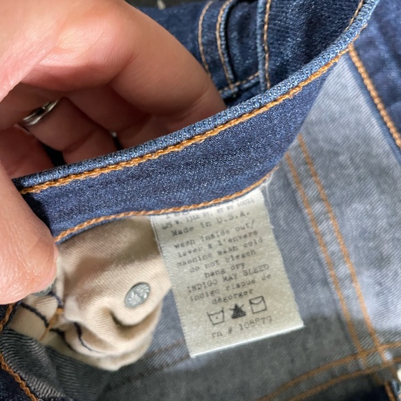 Rag & bone - women’s high rise skinny jeans RF# 108879 - Picture 4 of 4